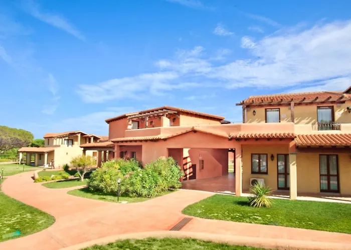 Apart Otel Isa-residence With Swimming-pool In Vignola Mare, With Air Conditioning And Private Outdoor Area